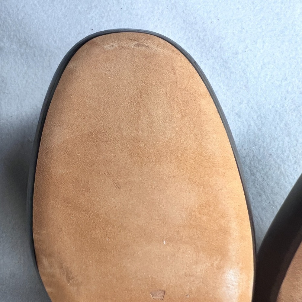 Vince Navina Women's Black Leather Platform Clog Heels Size 8.5‎ - Picture 14 of 16